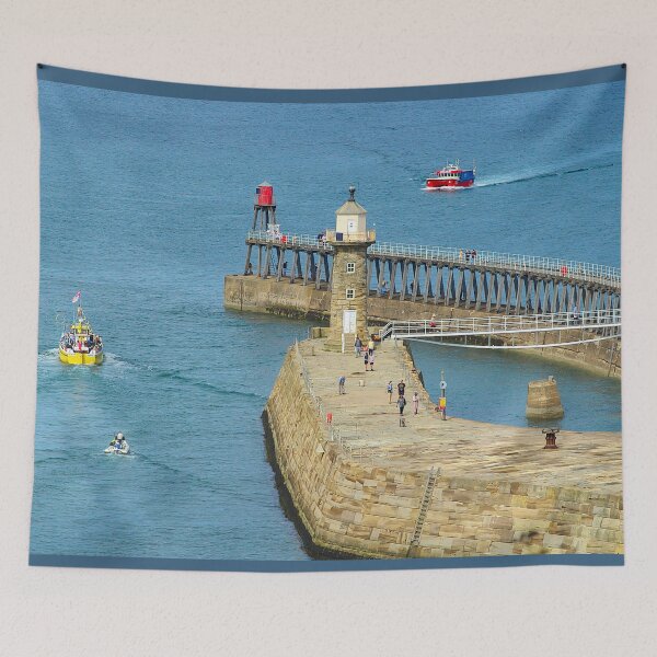 Item preview, Whitby Piers designed and sold by Alisonchambers2.