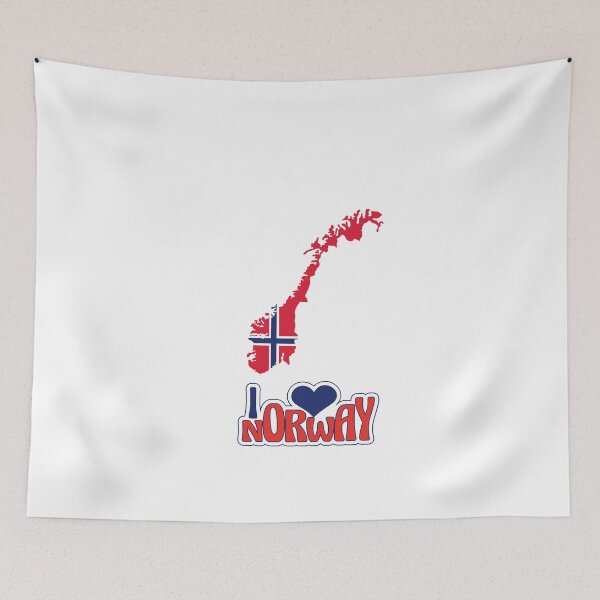 Item preview, Oslo Norway Map Flag designed and sold by 2minutidiitalia.