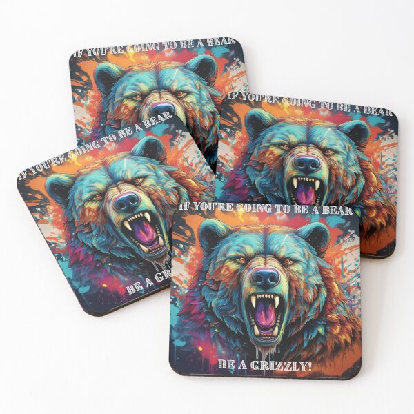 Item preview, Self Confidence Grizzly Bear  designed and sold by Boxing Kangaroo Retail Company.