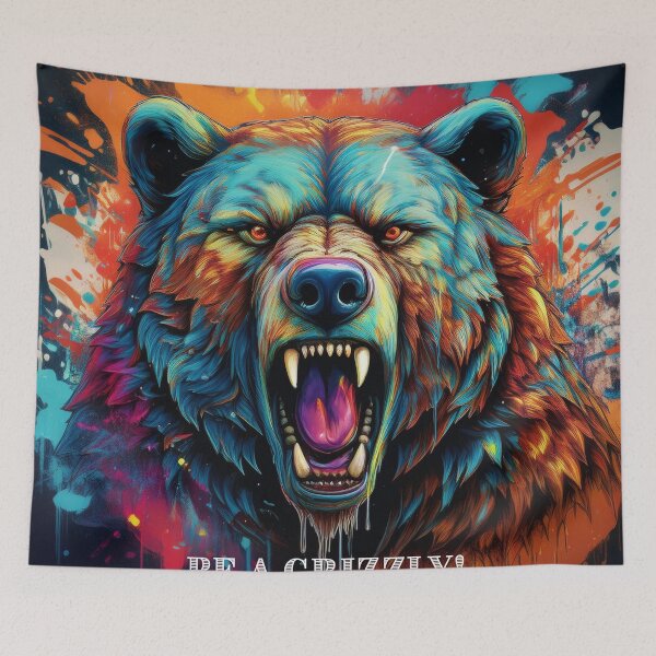 Item preview, Self Confidence Grizzly Bear  designed and sold by Boxing Kangaroo Retail Company.