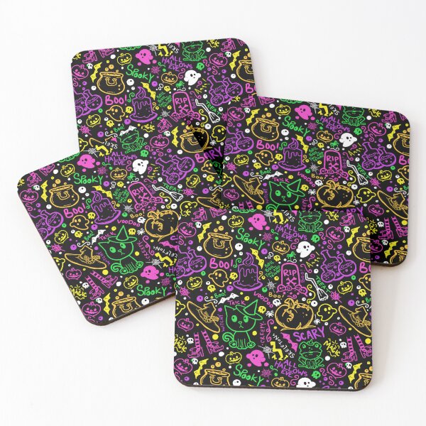 Item preview, Cute Halloween Pattern Multicolor designed and sold by Jessica Erin.