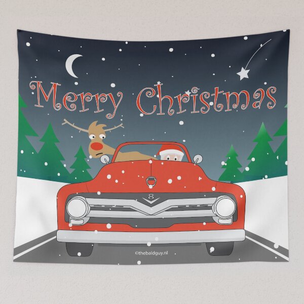Item preview, Ford F100 Christmas - Xmas designed and sold by Bram Donker.