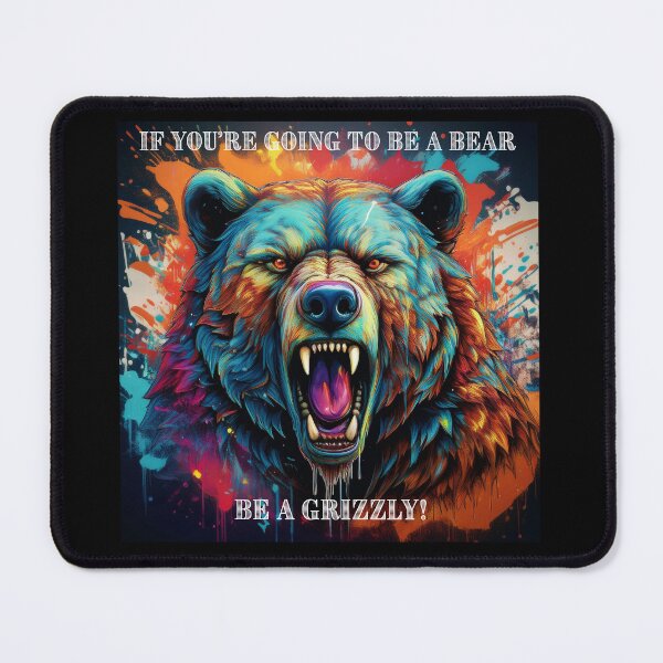 Item preview, Self Confidence Grizzly Bear designed and sold by Boxing Kangaroo Retail Company.