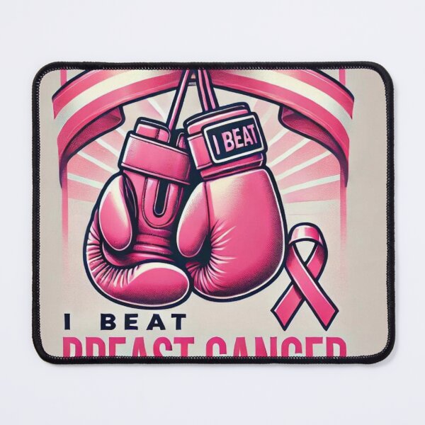 Item preview, I beat breast cancer designed and sold by KNMKtees.