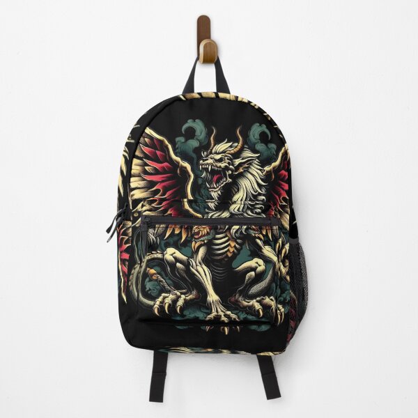 Item preview, Halloween Skeleton Manticore funny vintage designed and sold by PAVOXAR.