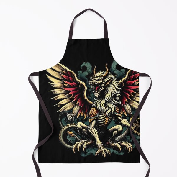 Item preview, Halloween Skeleton Manticore funny vintage designed and sold by PAVOXAR.