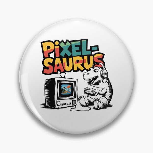 Item preview, Pixel-Saurus Playtime designed and sold by benjyjump.