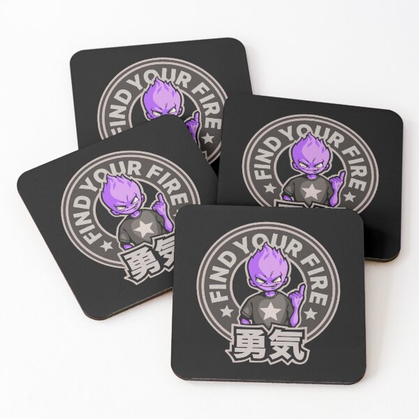 Item preview, The purple fire boy monster designed and sold by HYPERBADGE.