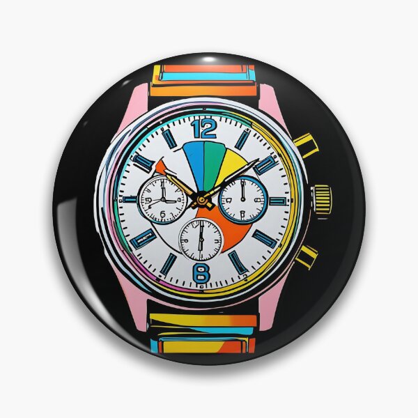 Item preview, Pop art clock designed and sold by Pflugart.
