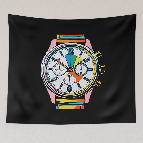 Item preview, Pop art clock designed and sold by Pflugart.