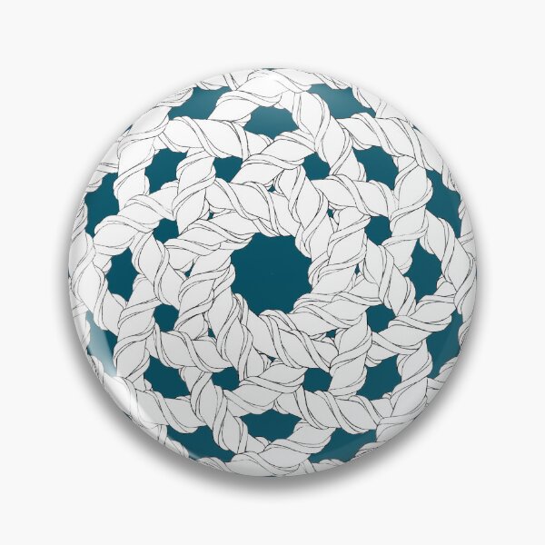 Item preview, Interlocking Helices Black/White designed and sold by suranyami.