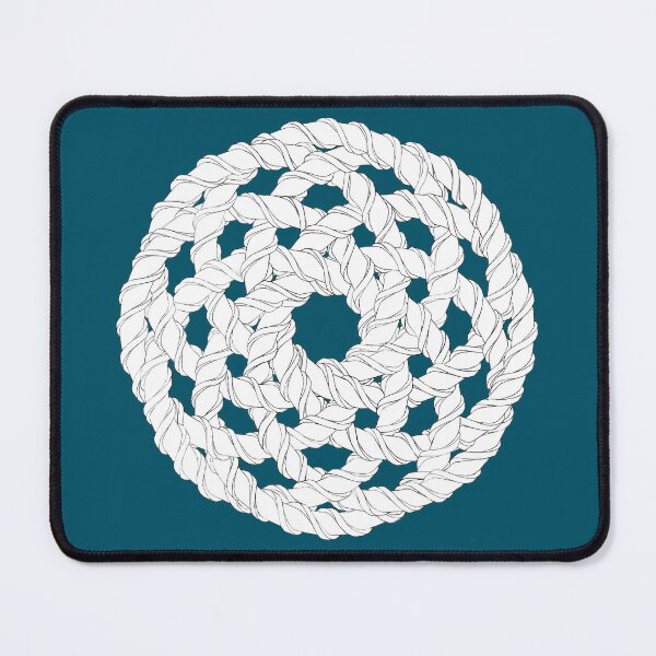 Item preview, Interlocking Helices Black/White designed and sold by suranyami.