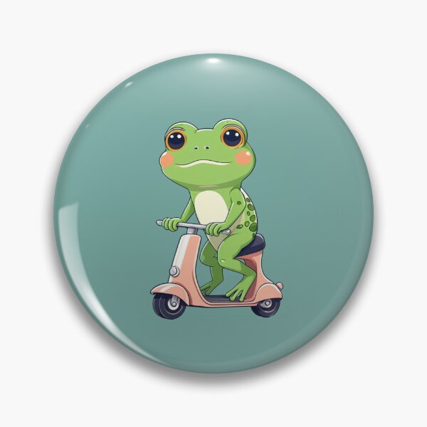 Item preview, Frog on Scooter designed and sold by Atlantico54.