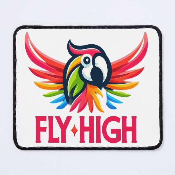 Item preview, Fly High Like a Parrot designed and sold by HappyLifeStore6.
