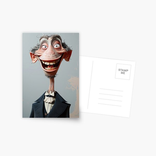 Item preview, Grinning Victorian Gentleman on an Endless Neck (Style 500-3) "Professor Platypus" designed and sold by gimpysticks.