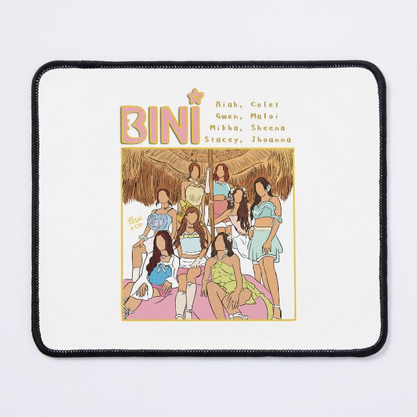 Item preview, Bini Pantropiko Members Names *pink version* designed and sold by Toshi and Co..