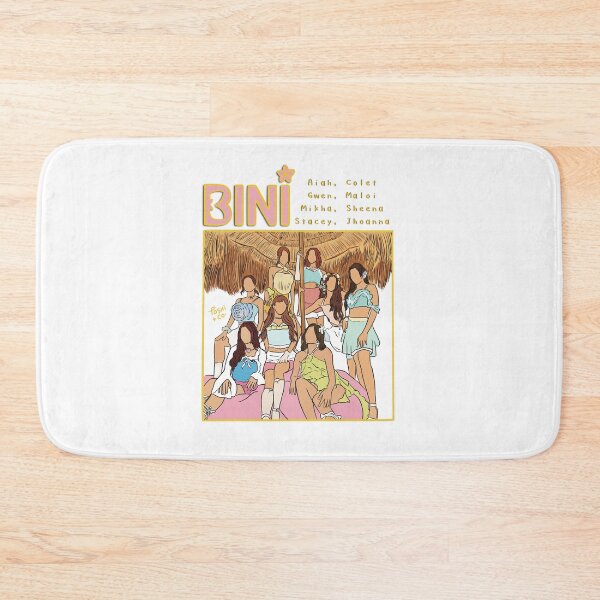 Item preview, Bini Pantropiko Members Names *pink version* designed and sold by Toshi and Co..