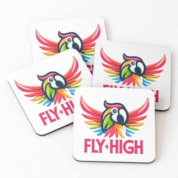 Item preview, Fly High Like a Parrot designed and sold by HappyLifeStore6.
