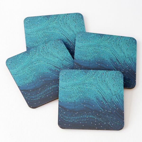 Item preview, Aboriginal Inspired Dot Art - With Waves designed and sold by GrinGalore.