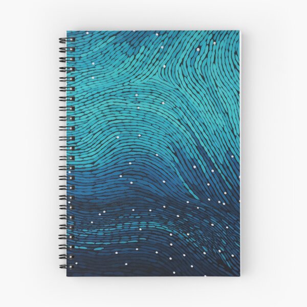 Item preview, Aboriginal Inspired Dot Art - With Waves designed and sold by GrinGalore.