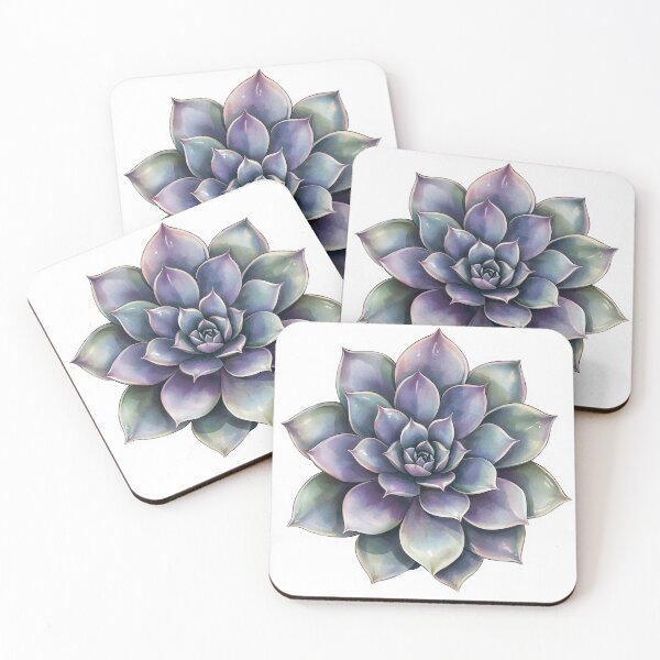 Item preview, Beautiful Watercolor Succulent Sticker for Nature Lovers designed and sold by Liseri.
