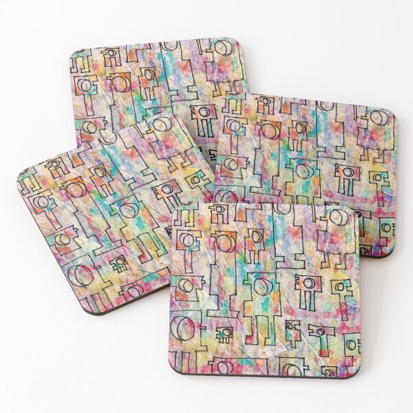 Item preview, Rabble of robots, brots designed and sold by WildLadyWood.