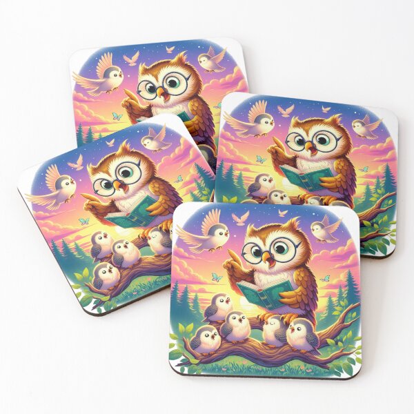 Item preview, The Wise Owl Family designed and sold by Daofa.