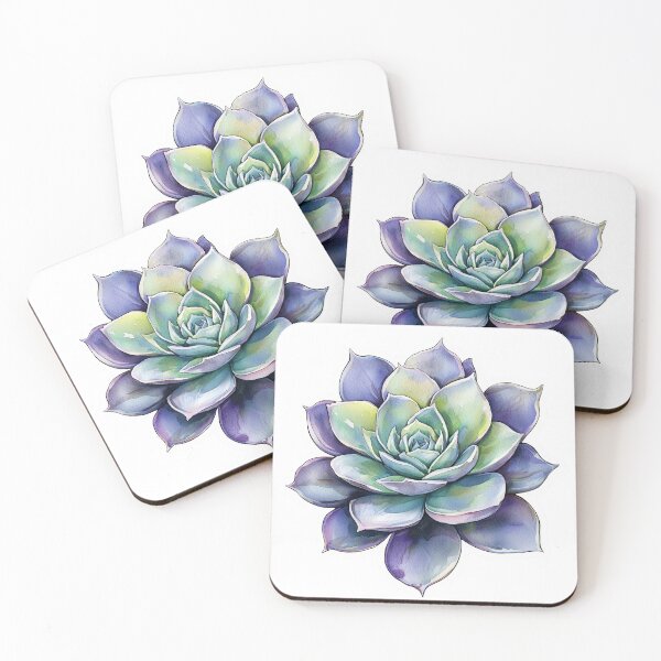 Item preview, Vibrant Watercolor Succulent Sticker for Plant Lovers designed and sold by Liseri.