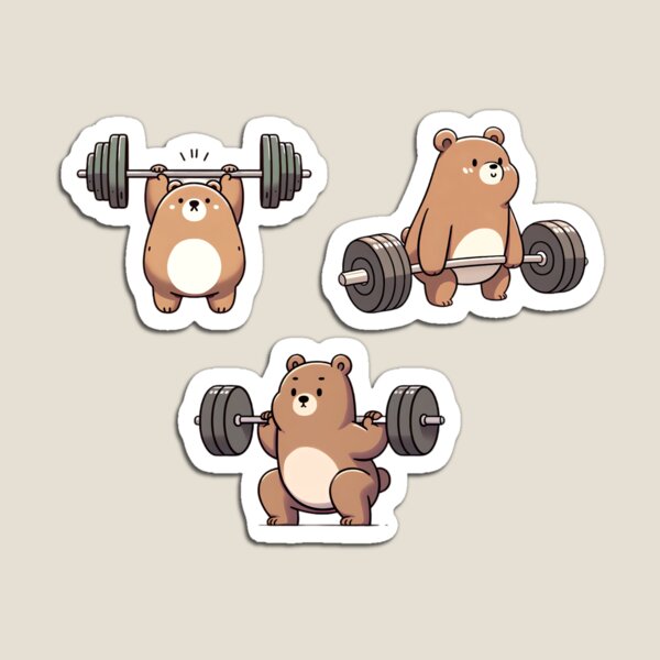 Item preview, Lifting Essentials Bear designed and sold by xyegor.