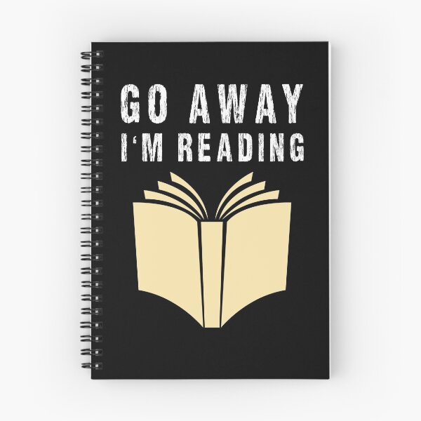 Item preview, Go Away - I'm Reading - Funny bookworm book lover bookworm designed and sold by Basti09.