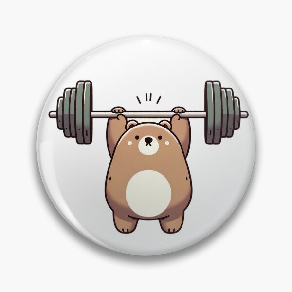 Item preview, Overhead Press Bear designed and sold by xyegor.