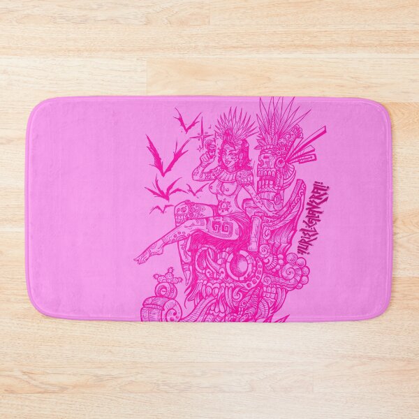 Item preview, pink bat god witch designed and sold by UrielCalavera.
