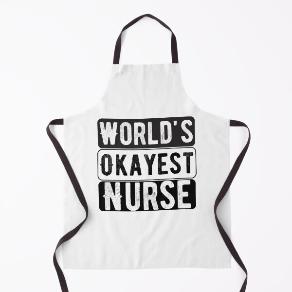 Item preview, World's Okayest Nurse designed and sold by belladesign7.