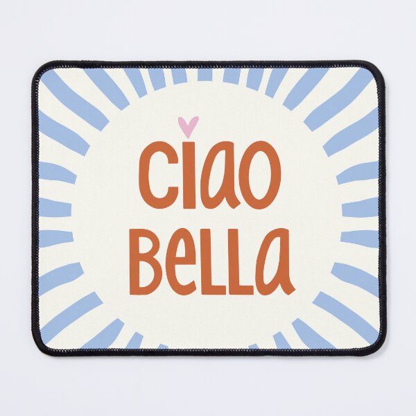 Item preview, Ciao bella - blue and red designed and sold by vivdesign.