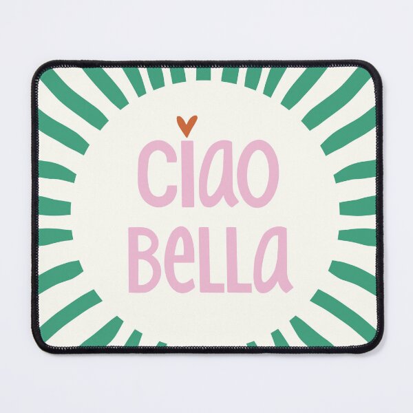 Item preview, Ciao bella - green and pink designed and sold by vivdesign.