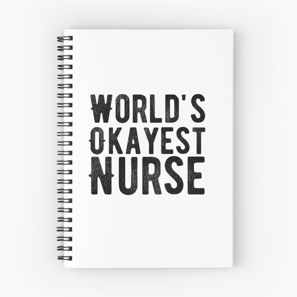 Item preview, World's Okayest Nurse designed and sold by belladesign7.