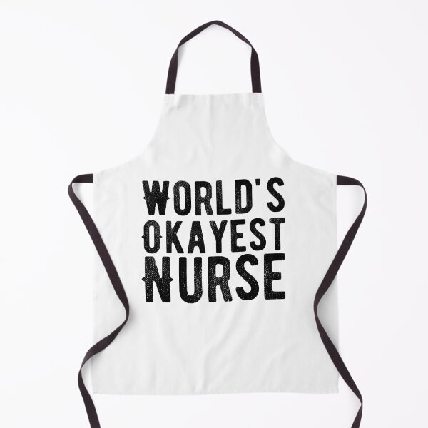 Item preview, World's Okayest Nurse designed and sold by belladesign7.