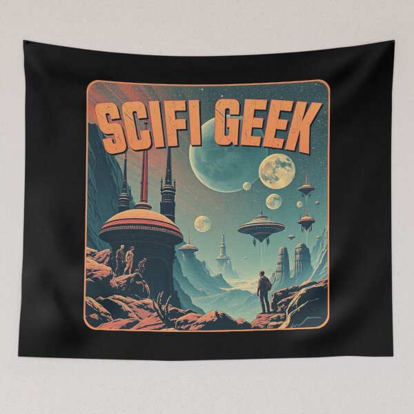 Item preview, SciFi Geek - Science Fiction Fan designed and sold by Random-Reality.