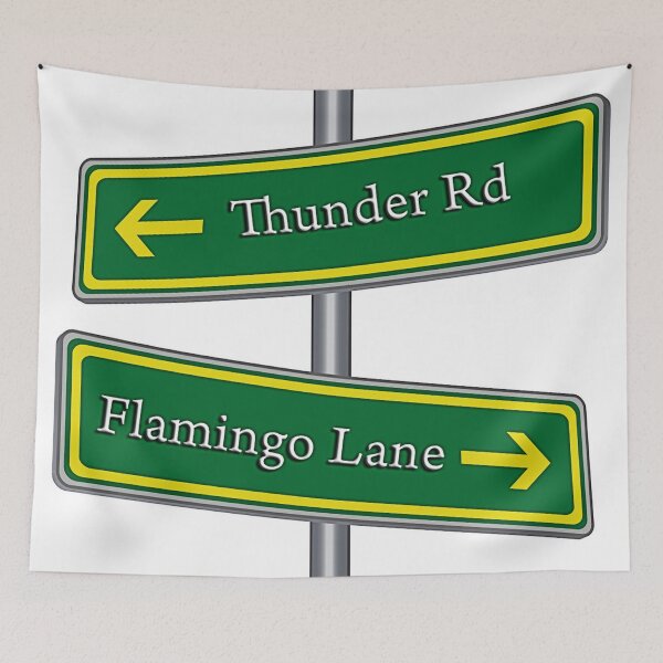 Item preview, Bruce Springsteen Digital Fanart. Thunder Rd Flamingo Lane Wallsoffameaust designed and sold by WallsOfFameAust.