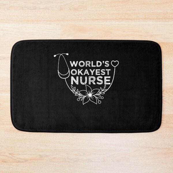 Item preview, World's Okayest Nurse designed and sold by belladesign7.