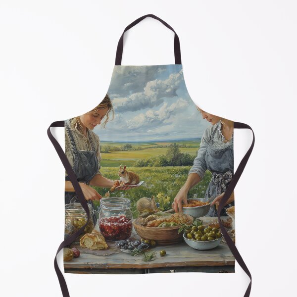 Artikelvorschau, Landdamen kochen im Freien entworfen und verkauft von thewandswant.