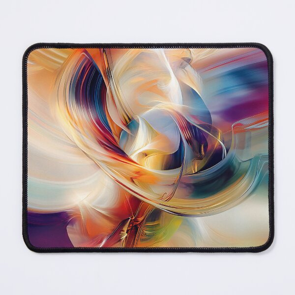 Item preview, An abstract with fluid shapes, bold brush strokes, and vibrant colors. Dynamic motion, expressive and non-representational, capturing emotion and energy. designed and sold by nopadon.