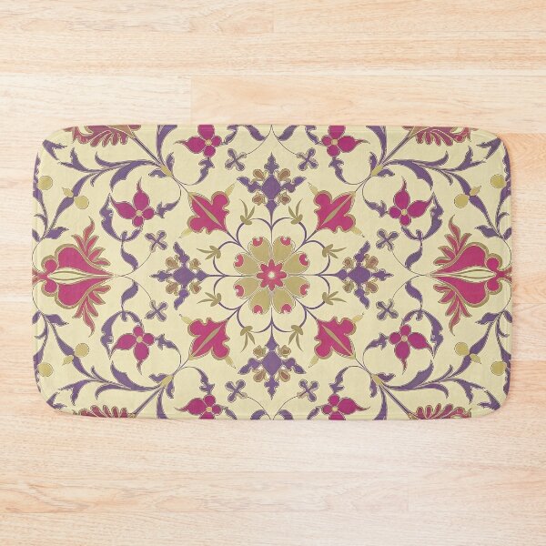 Item preview, Red and Gold Suzani Floral Pattern designed and sold by Dshoppin.