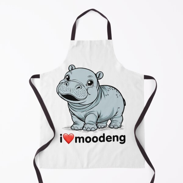 Item preview, I love moodeng designed and sold by OkanemochiStore.