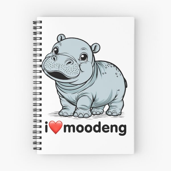 Item preview, I love moodeng designed and sold by OkanemochiStore.