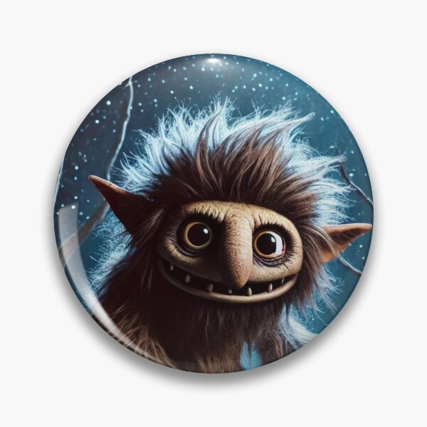 Item preview, Groondar the Menacing Cave Troll - Whimsical Night Creature designed and sold by maxthegrem.