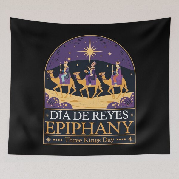 Item preview, Three Kings Day Celebration Epiphany Festive Design designed and sold by BunBuntheDog-.