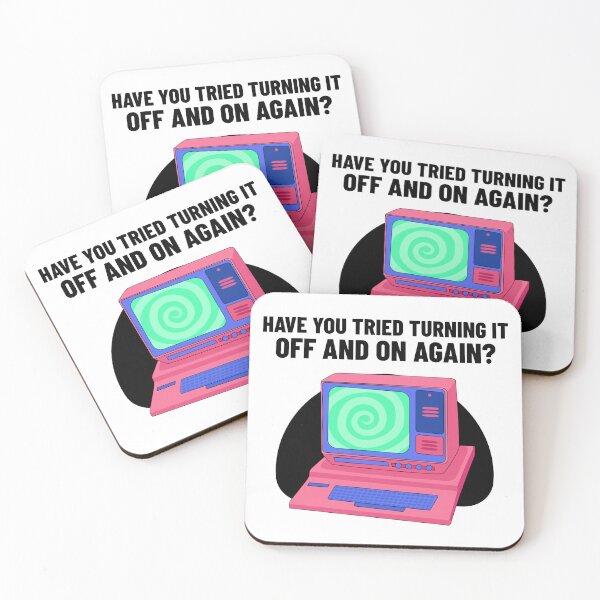 Item preview, Have you tried turning it off and on again? designed and sold by Glint-Design.