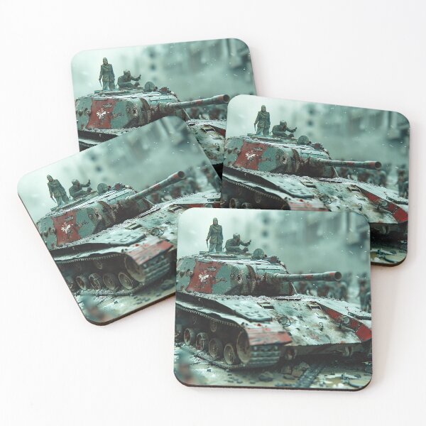 Item preview, Post-Apocalyptic Tank in Zombie-Infested City designed and sold by landletsy.