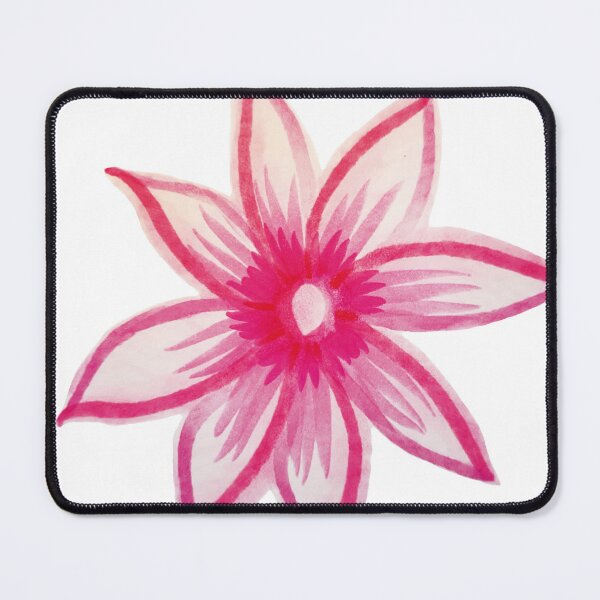 Item preview, Hand Drawn Individual Pink Flower designed and sold by jackandbey.